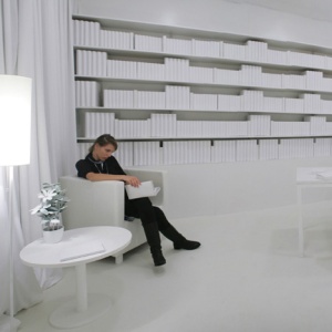 Glow Book Room White